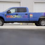 PickUp truck wrap RBC Pride