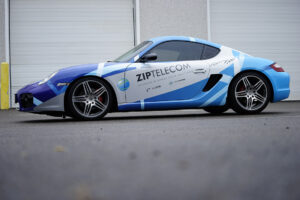 Zip Telecom Porsche Wrap 2